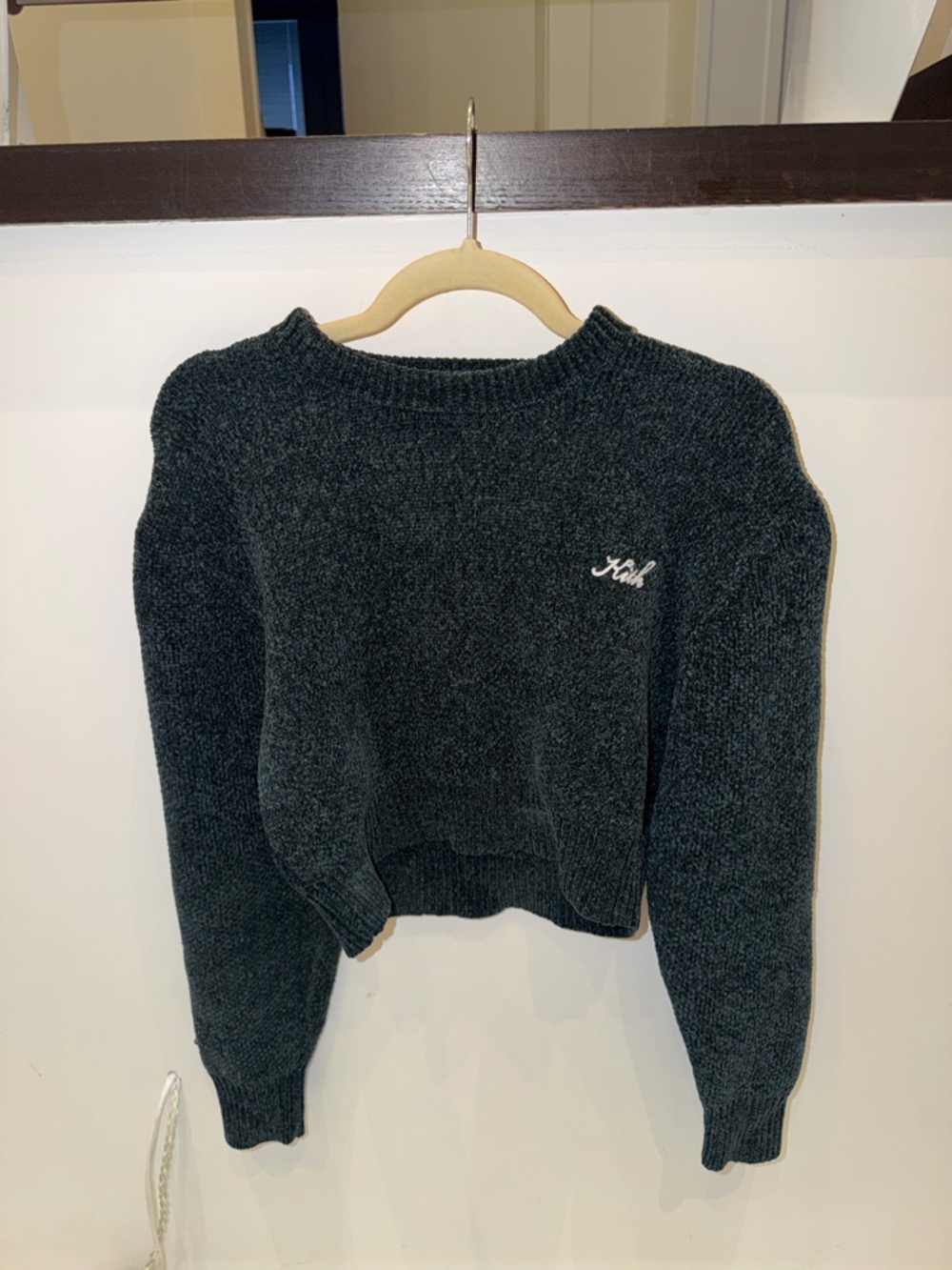 KITH Women’s Mica Thick Chenille Sweater - Green